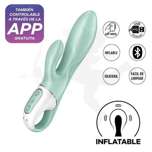 Air Pump Bunny 5 estimulador con APP